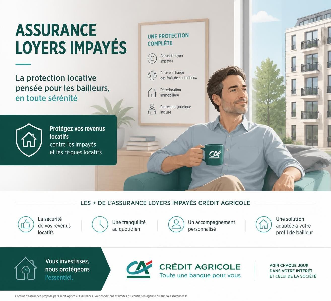 découvrez le guide complet de l'assurance loyer impayé crédit agricole pour sécuriser vos revenus locatifs et protéger votre bien immobilier.