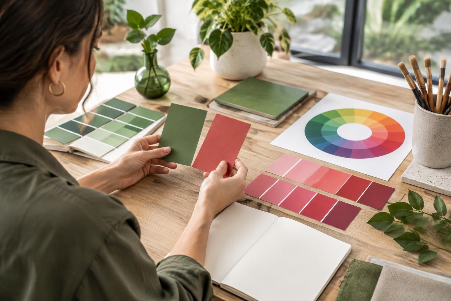 découvrez comment choisir la couleur complémentaire du vert et l’associer harmonieusement à votre décoration, vos vêtements ou vos créations.